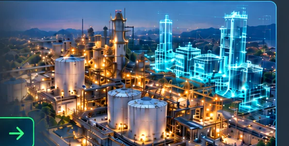 Visualización de planta industrial mediante modelo tridimensional